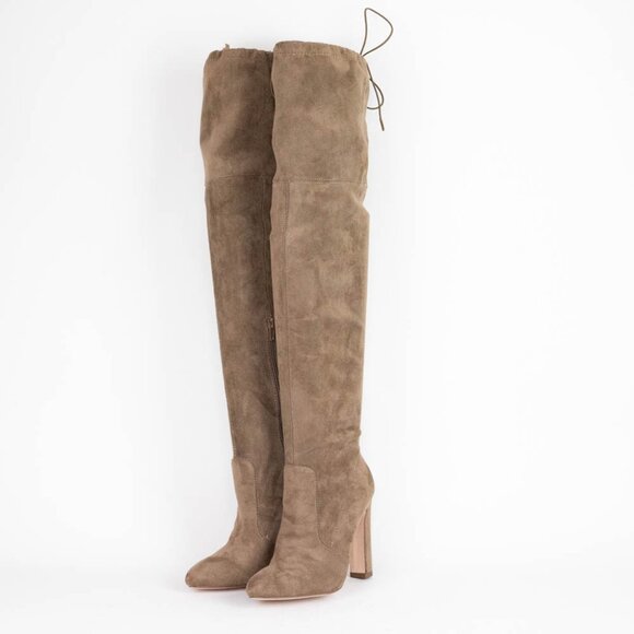 JustFab Shoes - Just Fab Jesyna Thigh-High Boot Size 5.5